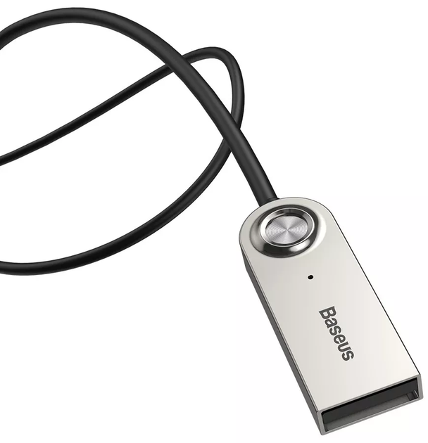 Bluetooth-ресивер Baseus BA01 USB Wireless adapter cable Black (CABA01-01) - зображення 3