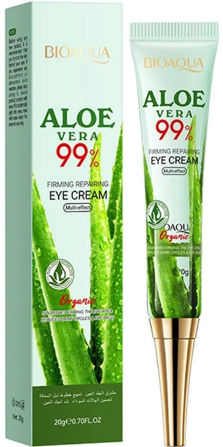Увлажняющий крем вокруг глаз с Алоэ Вера Bioaqua Aloe Vera Eye Cream 99% Hydrating Soothing 20 г (6942349714771) - Фото 1 Увлажняющий крем вокруг глаз с Алоэ Вера Bioaqua Aloe Vera Eye Cream 99% Hydrating Soothing 20 г (6942349714771) - изображение 1