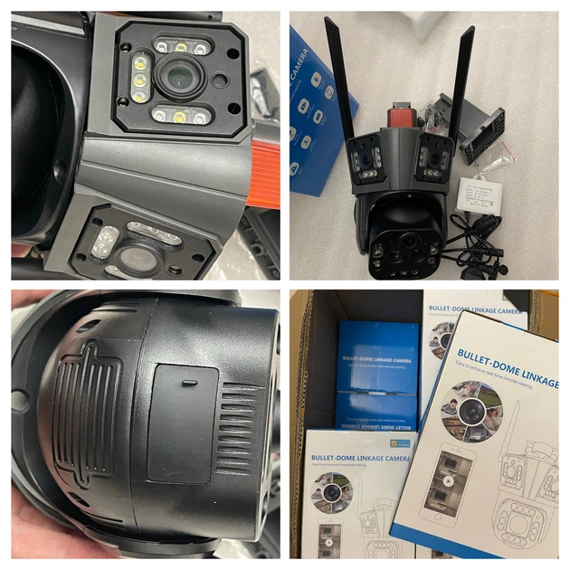 Уличная камера 10K 20MP WiFi IP LS VISION с пятью объективами 20х зум - изображение 3