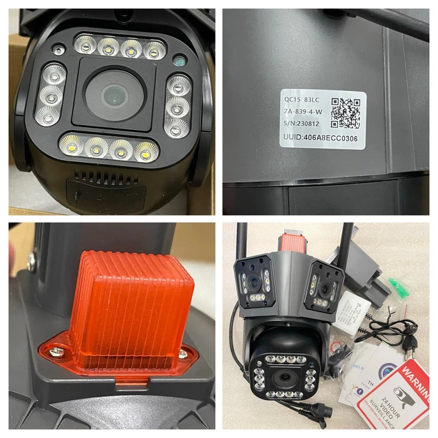 Уличная WiFi камера LS VISION PW12-5K 12Мп 3 независимых объектива - Фото 5 Уличная WiFi камера LS VISION PW12-5K 12Мп 3 независимых объектива - изображение 5
