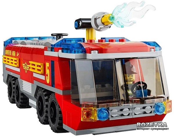 Конструктор LEGO City Пожарная машина для аэропорта (60061) - Фото 4 Конструктор LEGO City Пожарная машина для аэропорта (60061) - изображение 4