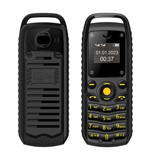Міні мобільний телефон Miniphone SERVO B25 чорний - Фото 2 Міні мобільний телефон Miniphone SERVO B25 чорний - зображення 2
