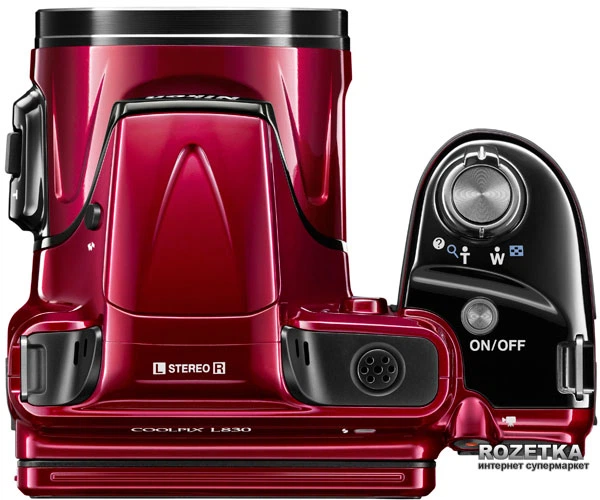 Фотоаппарат Nikon Coolpix L830 Red купить на ROZETKA | Отличная