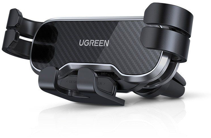 Автотримач Ugreen LP228 Gravity Car Phone Holder Black (UGR-80539) - зображення 2