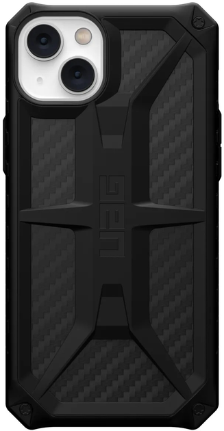 Etui Monarch Urban Armor Gear do Apple iPhone 14 Plus Carbon Fibre (114033114242) - obraz 1