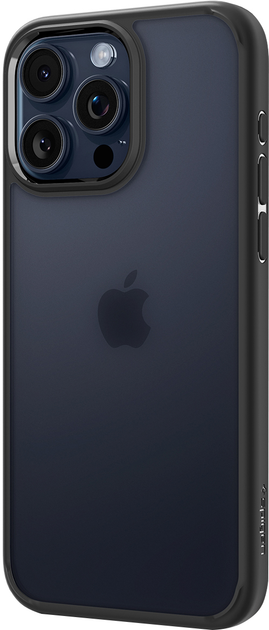 Панель Spigen Ultra Hybrid для Apple iPhone 15 Pro Frost Black (ACS06709) - зображення 1