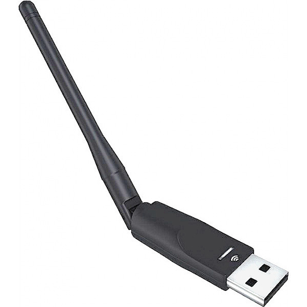 Адаптер USB WiFi 802 . 11 n сетевой беспроводный для Т2 тюнеров с антенной 2db (092g) - Фото 2 Адаптер USB WiFi 802 . 11 n сетевой беспроводный для Т2 тюнеров с антенной 2db (092g) - изображение 2