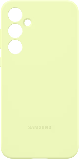 Etui Samsung Silicone Case do Samsung Galaxy A55 Lime (EF-PA556TMEGWW) - obraz 1