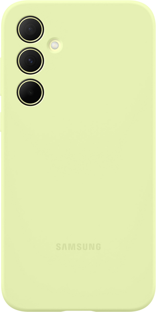 Панель Samsung Silicone Case для Samsung Galaxy A35 Lime (EF-PA356TMEGWW) - зображення 3