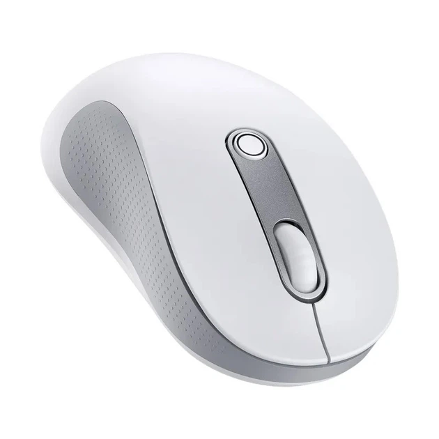 Мышь беспроводная Baseus F02 Ergonomic (without Battery) (B01055505) Moon White - изображение 4