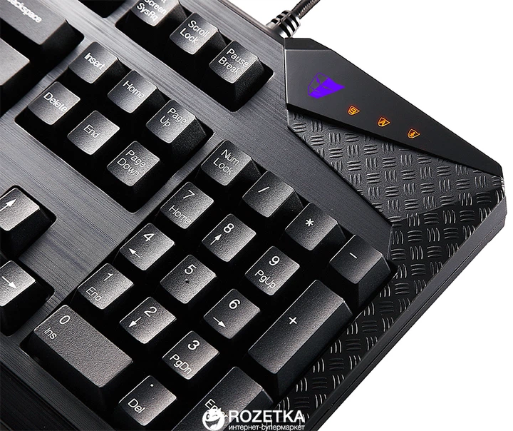 Клавіатура дротова Tesoro Durandal Cherry MX Red USB Black (TS-G1N-RD) - Фото 5 Клавіатура дротова Tesoro Durandal Cherry MX Red USB Black (TS-G1N-RD) - зображення 5