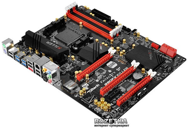 ASRock Fatal1ty 990FX Killer 本体 Материнская плата ASRock Fatal1ty 990FX Killer (sAM3/sAM3+, AMD