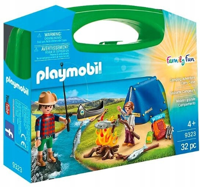 Набір іграшок Playmobil Family Fun Camping Adventure (4008789093233) - зображення 1