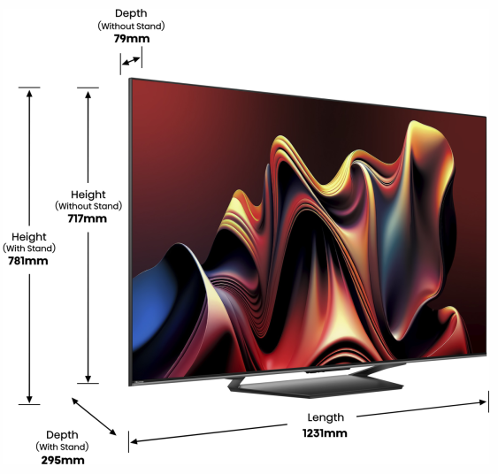 LED-телевізор Hisense 55U7NQ (6998084) - зображення 8