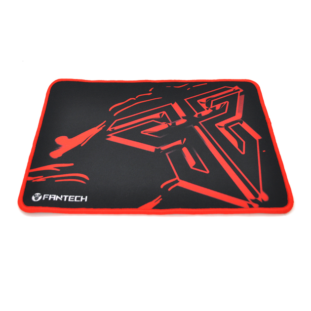 Коврик для мыши Fantech 350*250 MP35 тканевый с боковой прошивкой толщина 3 мм цвет чёрно-красный - изображение 1