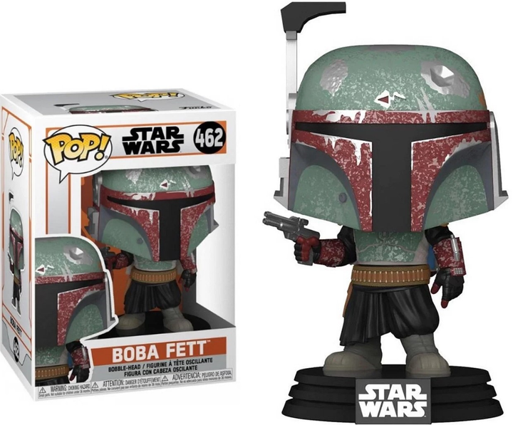 Фігурка Funko POP! Star Wars Mandalorian Boba Fett 462 (54524) - зображення 3