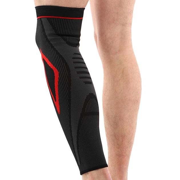 Бандаж эластичный удлинённый компрессионный на голень и колено Knee compression sleeve SIBOTE ST-7218 1шт - изображение 2