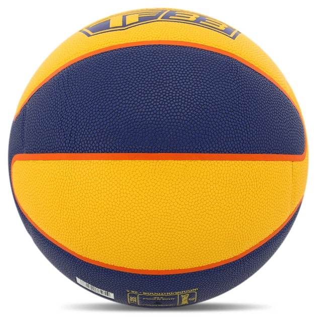 Мяч баскетбольный № 6 композитная кожа SPALDING TF 33 GOLD синий-желтый 76862Z - Фото 5 Мяч баскетбольный № 6 композитная кожа SPALDING TF 33 GOLD синий-желтый 76862Z - изображение 5