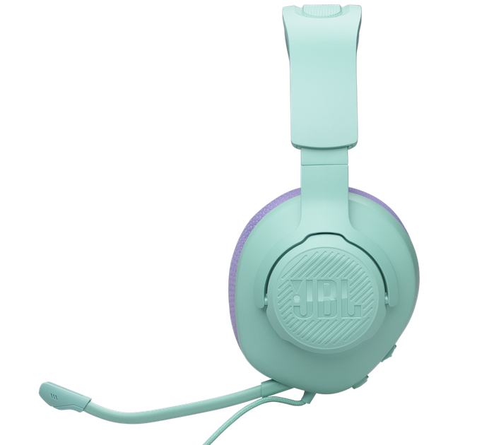 Игровая гарнитура JBL Quantum 100M2 Cyan (JBLQTUM100M2CYN) - изображение 2