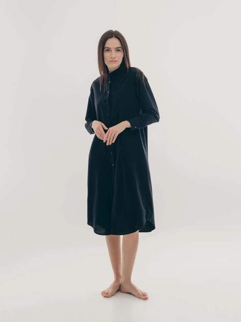 Платье-рубашка Leglo Black - S-M - изображение 3