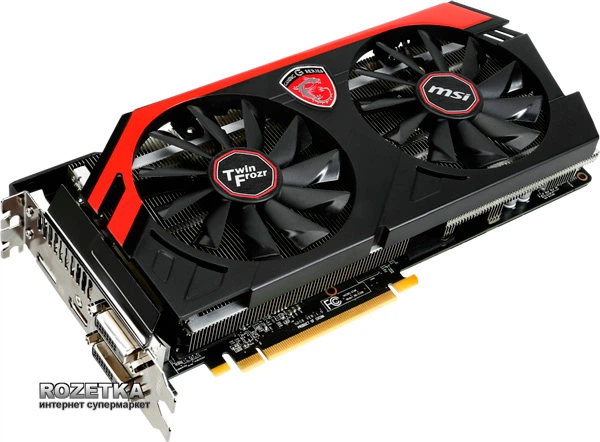 Видеокарта MSI PCI-Ex Radeon R9 290X 4096MB DDR5 (512bit) (1000