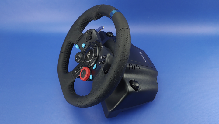 Руль Проводной Logitech PlayStation 4 G29 Driving Force Racing Wheel (941-000110, 941-000112) Black - изображение 5
