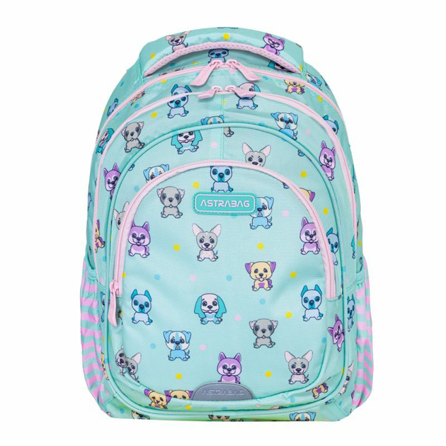 Plecak Astrabag Puppie's World AB330 dwukomorowy (5901137220796) - obraz 1