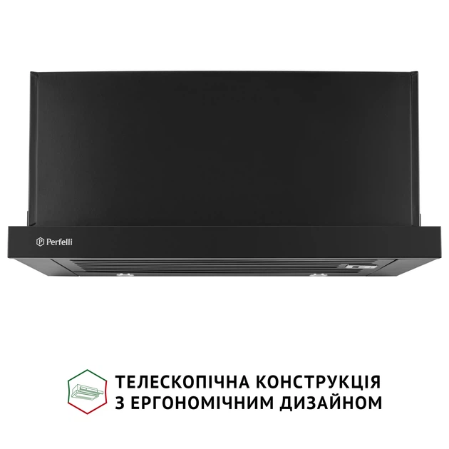 Вытяжка телескопическая PERFELLI ISEO 6PMF NERO - изображение 2