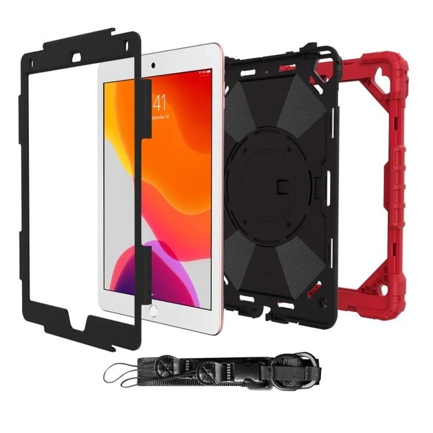 Чохол ARM Cover Apple iPad 7 (10.2") 2019 протиударний броньований з підставкою Black/Red - зображення 8