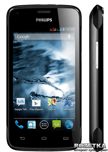 Мобільний телефон Philips Xenium W3568 Black - зображення 2