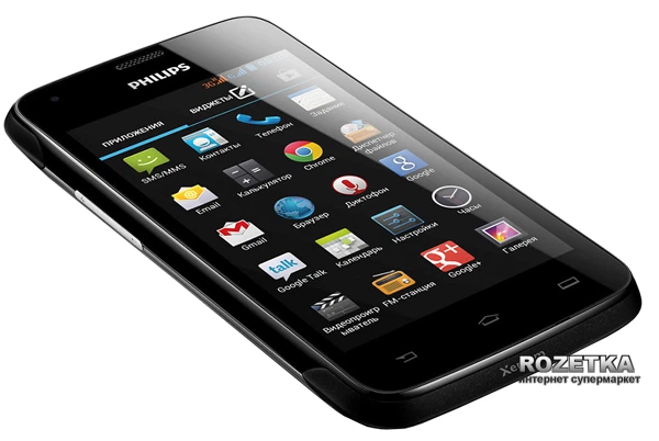 Мобільний телефон Philips Xenium W3568 Black - зображення 3