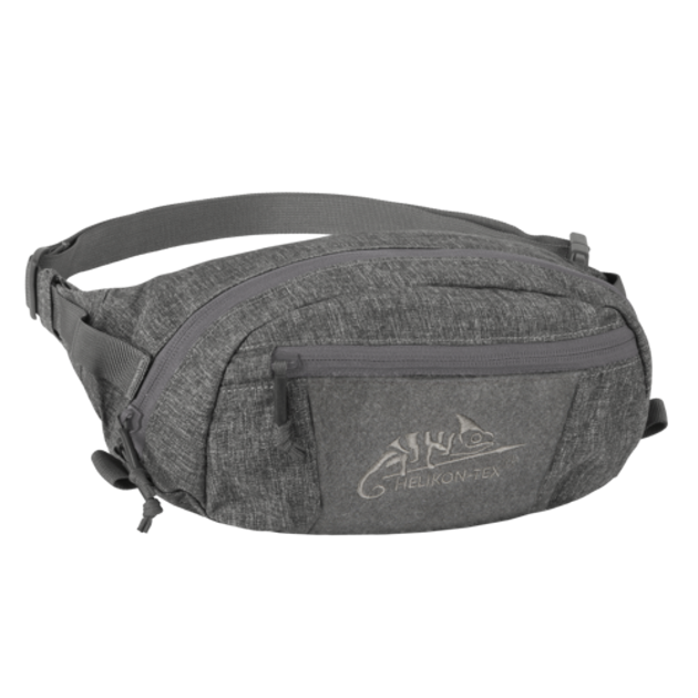 Сумка тактична Helikon-tex® Поясна Сіра BANDICOOT Waist Pack® - Nylon Polyester Blend - Melange Grey (TB-BDC-NP-M3) - зображення 1