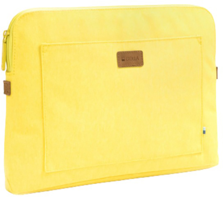 Чохол для ноутбука MacBook Pro GOLLA Sleeve Sirius 15" Yellow (6419334109107) - зображення 3