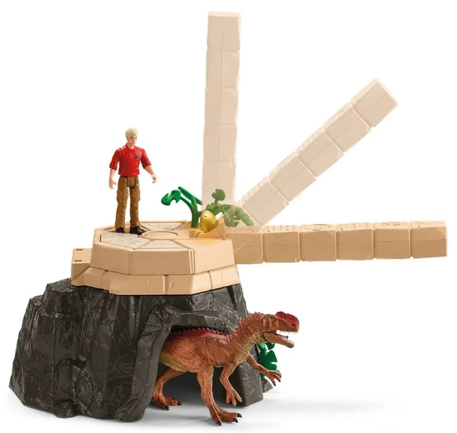 Zestaw do zabawy Schleich Dinosaurs Wyprawa do świątyni dinozaurów 42657 (4059433777917) - obraz 9