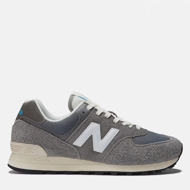 Buty sportowe męskie z siatką na platformie do kostki New Balance 574 U574WR2 43 (9.5US) 27.5 cm Szare (196307525862) (955555900744010) - Outlet - obraz 1