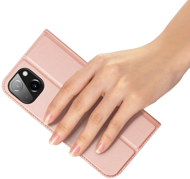 Etui z klapką Dux Ducis Skin Pro do iPhone 15 Plus Pink (6934913025406) - obraz 5