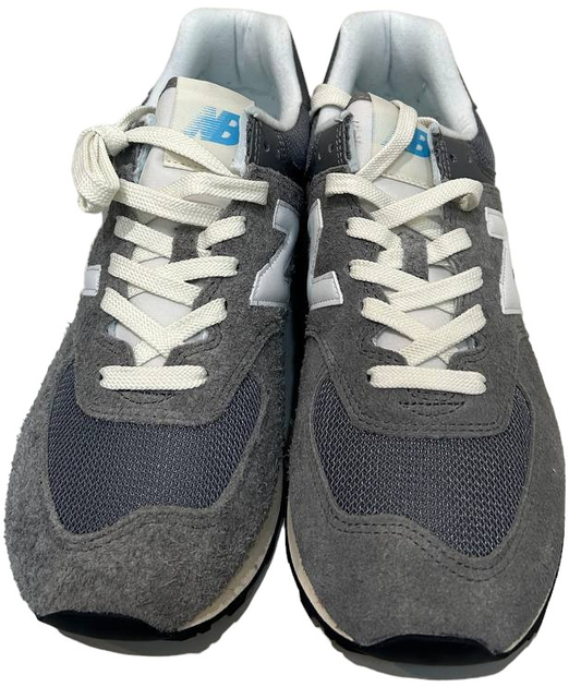 Buty sportowe męskie z siatką na platformie do kostki New Balance 574 U574WR2 43 (9.5US) 27.5 cm Szare (196307525862) (955555900744010) - Outlet - obraz 2