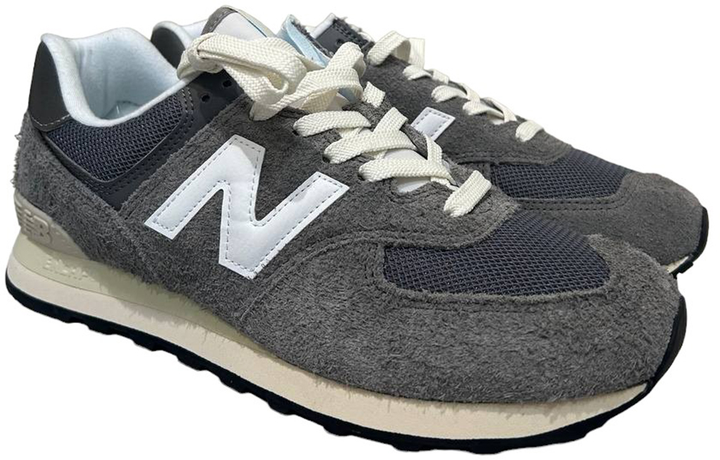 Чоловічі кросівки New Balance 574 U574WR2 43 (9.5US) 27.5 см Сірі (196307525862) (955555900744010) - Уцінка - зображення 4