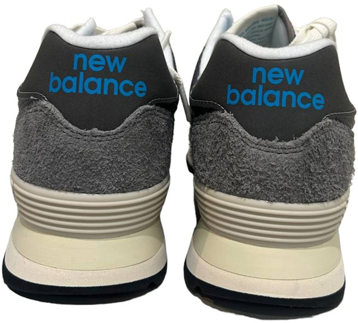 Чоловічі кросівки New Balance 574 U574WR2 43 (9.5US) 27.5 см Сірі (196307525862) (955555900744010) - Уцінка - зображення 5