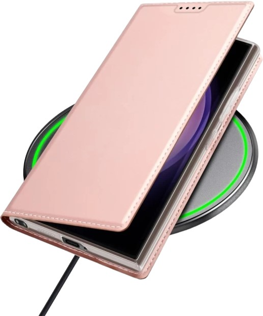 Etui z klapką Dux Ducis Skin Pro do Samsung Galaxy S24 Ultra Pink (6934913021613) - obraz 5