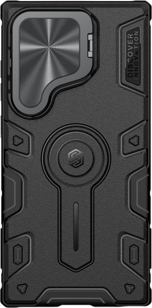 Etui Nillkin CamShield Armor Prop Case na Samsung Galaxy S24 Ultra Black (6902048275041) - obraz 1