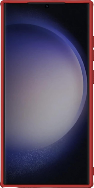Etui Nillkin Super Frosted Shield Pro pancerne do Samsung Galaxy S24 Ultra Red (6902048272712) - obraz 4