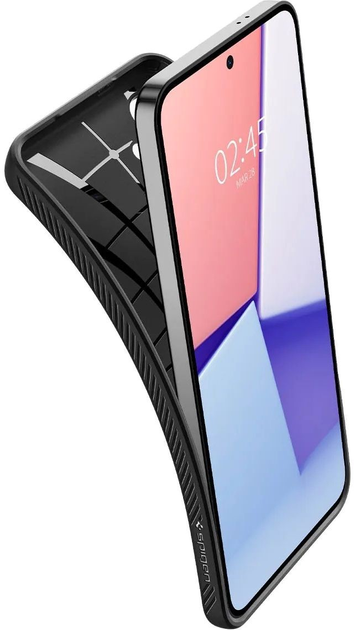 Etui Spigen Liquid Air na Samsung Galaxy S24 Plus Black (8809971222075) - obraz 4