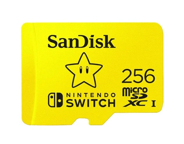 Карта памяти microSD 256Gb SanDisk for Nintendo Switch Class 10