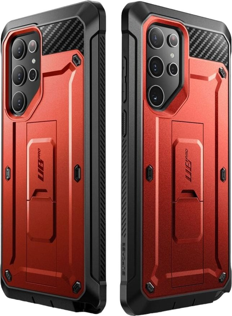 Чохол Supcase Unicorn Beetle Pro для Samsung Galaxy S24 Ultra Red (843439138933) - зображення 1