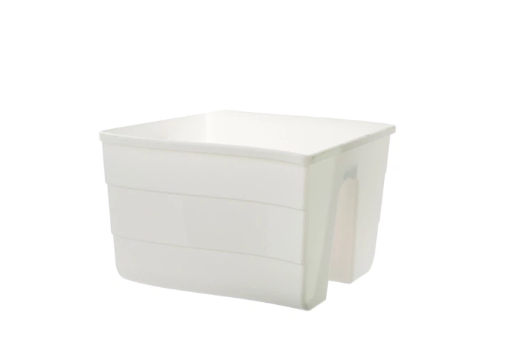 Горшок балконный на перила Form-Plastic Волна с кронштейнами 11 л 29 х 20 х 30 см, Цвет Антрацит - изображение 2