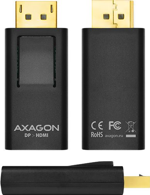 Adapter Axagon RVD-HI DisplayPort HDMI FullHD (8595247902740) - obraz 2