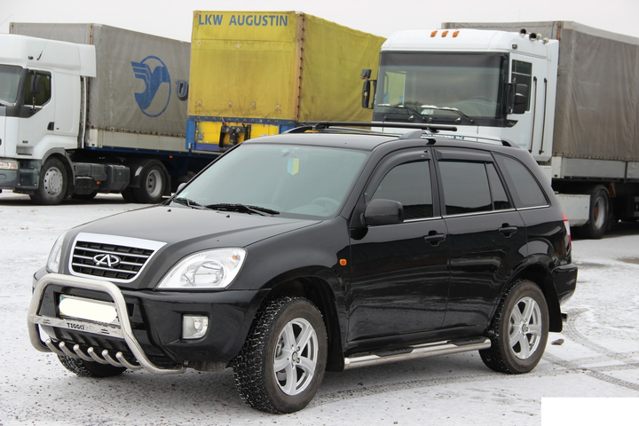 Кенгурятник защита переднего бампера на Chery Tiggo 7 16- d60х1,6мм Чери Тиго 7 ST0119 - изображение 2