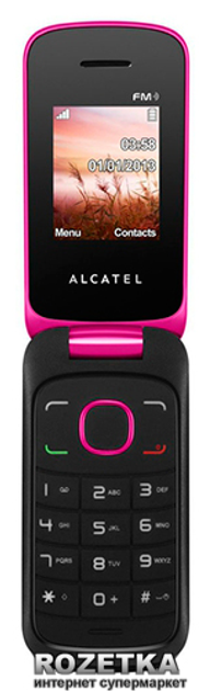 Мобильный телефон Alcatel One Touch 1030D Dual SIM Hot Pink – фото ...