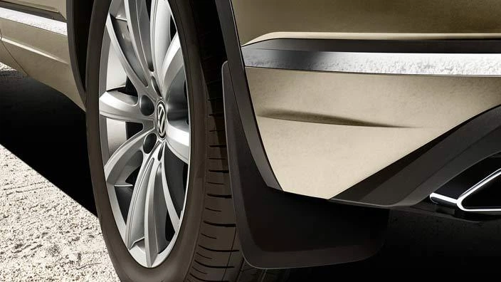 Брызговики на Volkswagen Touareg 18- задние Фольксваген Таурег АМ0025174 - изображение 2